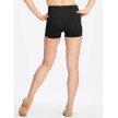 Capezio Tech Shorts zwart achterkant