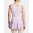 Capezio Double Layer Skirt Tank Dress lavender achter