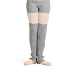Capezio Gebreide Beenwarmers 45 cm Meisjes grijs