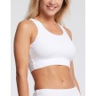Temps Danse Risk Ribbed Sports Bra wit voorkant
