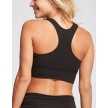 Temps Danse Risk Ribbed Sports Bra Zwart rug