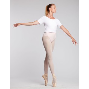 Temps Danse Rita Ribbed Dans T-Shirt wit lopen