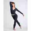 Temps Danse River Ribbed Leggings navy model