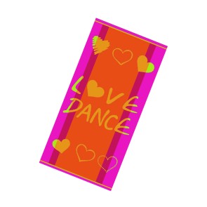Rumpf Love Dance Handdoek