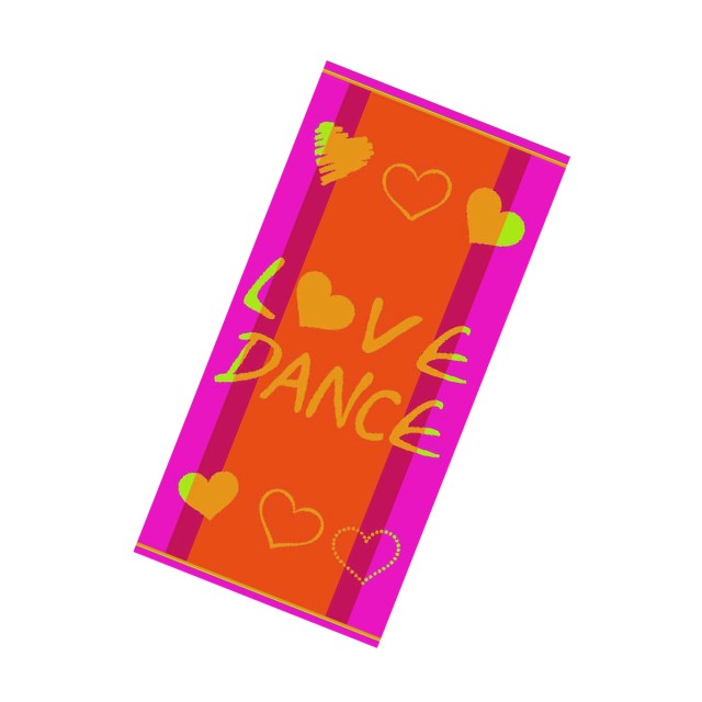 Rumpf Love Dance Handdoek