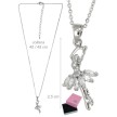 Alista Ketting Ballerina Hanger met Zirkonia B32311