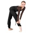 Ballet Rosa Andrea Dames warm-up jumpsuit voor ballet mouwloos zwart