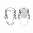 Ballet Rosa Chanel Dames Balletpak patroon