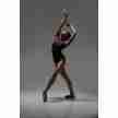Ballet Rosa Paris dames balletpak mouwloos en kanten hals zwart model