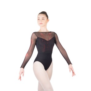 Ballet Rosa Fenix comfortabel dames balletpak met lange mouwen 