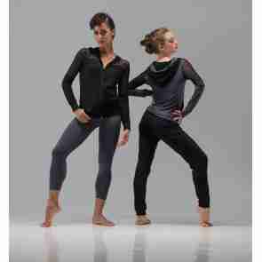 Ballet Rosa Midori stoer dames vest met ritsluiting