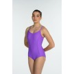 Artiligne Sonia basis balletpak voor dames spaghettibandjes lichtpaars