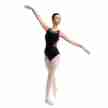 Sansha Deba 50A10025P fluweel balletpak voor dames met bloemetjes motief 