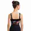 Sansha Deba 50A10025P dames balletpak mouwloos en mesh met bloemmotief achterkant