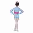 Sansha Mallorie KT0617P comfortabele korte dansbroek meisjes blauw achterkant