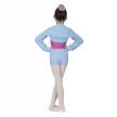 Sansha Mallorie KT0617P comfortabele korte dansbroek meisjes blauw achterkant