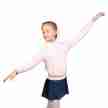 Sansha Melina KT4031P ballet trui voor meisjes zak voorkant