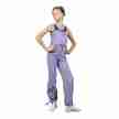 Sansha Sammy G113F kinderjumpsuit voor balletles paars 
