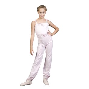 Sansha Sammy G113F kinderjumpsuit voor balletles roze