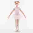 Sansha Flaurine 68AE007M mouwloos tutu jurk voor kinderen 