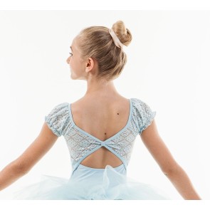 Sansha Fidele 68AG0010MN tutu jurk met open rug blauw 