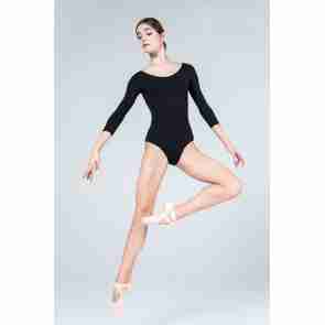 Sansha DIMANA 50AG0105M Elegant dames balletpak met driekwart mouwen