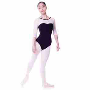 Sansha ANOUK 50AI0089M Elegant en sierlijk balletpak met driekwart mouwen