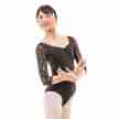Sansha Shela 50AG0011N dames balletpak met driekwart mouwen 