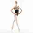 Sansha Dialia 50AI0021P dames balletpak met velvet bloemmotief 