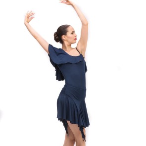 Sansha Clarisa 50AG0021T dames latin dansrok elastische band