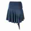 Sansha Clarisa 50AG0021T dames latin dansrok kort ruffles achterkant 
