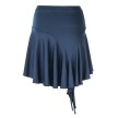 Sansha Clarisa 50AG0021T dames latin dansrok kort ruffles achterkant 