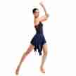 Sansha Clarisa 50AG0021T dames latin dansrok kort voor competitie 