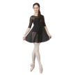 Sansha Secret L1725P dames balletjurk met driekwart mouwen 