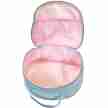 Alista Ballet Make-up Tas Lichtblauw F400256 met veel ruimte in de binnenkant