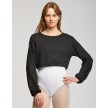Temps Danse Cary JR meisjes cropped sweatshirt zwart