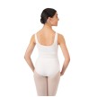Rumpf Balletpakje voor Dames r3101 wit rug