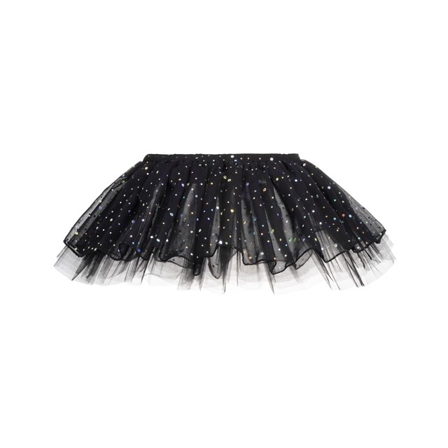 Papillon 12PK3279S zwarte ballet tutu met glitters voor kids 