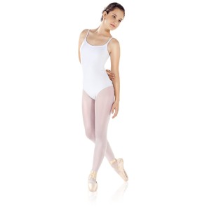 SoDanca E10333 wit kinderballetpak met spaghettibandjes voorkant